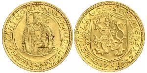 1 Ducat Tschechoslowakei  (1918-1992) Gold 