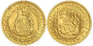1 Ducat Tschechoslowakei  (1918-1992) Gold 
