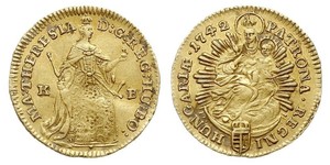 1 Ducat Ungarn Gold Maria Theresa of Austria (1717 - 1780)