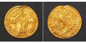 1 Ducat Ungarn (1989 - ) Gold Karl VI, Römisch-deutscher Kaiser (1685-1740)