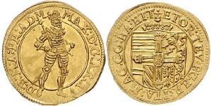 1 Ducat Österreich Gold Maximilian III. (Vorderösterreich) (1558 – 1618)