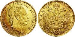 1 Ducat Österreich-Ungarn (1867-1918) Gold Franz Joseph I (1830 - 1916)