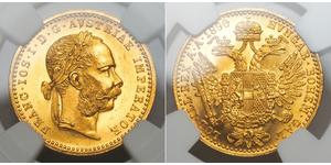 1 Ducat Österreich-Ungarn (1867-1918) Gold Franz Joseph I (1830 - 1916)
