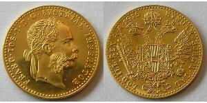 1 Ducat Österreich-Ungarn (1867-1918) Gold Franz Joseph I (1830 - 1916)