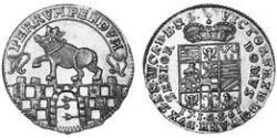 1 Ducat Anhalt-Bernbourg (1603 - 1863) Or Victor-Frédéric d