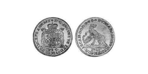 1 Ducat Anhalt-Köthen (1603 -1853) Or Auguste-Louis d