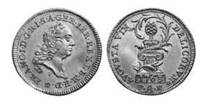 1 Ducat Augsbourg (1276 - 1803) Or François Ier du Saint-Empire(1708-1765)
