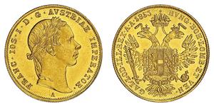 1 Ducat Habsburg Empire (1526-1804) Or Franz Joseph I (1830 - 1916)