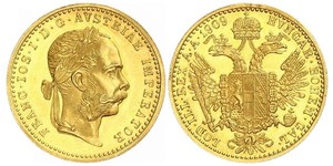 1 Ducat Habsburg Empire (1526-1804) Or Franz Joseph I (1830 - 1916)