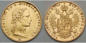 1 Ducat Habsburg Empire (1526-1804) Or Francis II, Holy Roman Emperor (1768 - 1835)