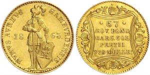 1 Ducat Hambourg Or 
