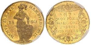 1 Ducat Hambourg Or 