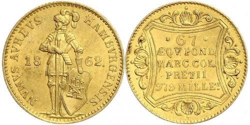 1 Ducat Hambourg Or 