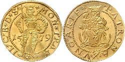 1 Ducat Principality of Transylvania (1571-1711) Or Sigismond Ier Báthory (1572 -1613)