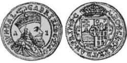1 Ducat Principality of Transylvania (1571-1711) Or Gabriel Bethlen, Prince de Transylvanie (580-1629)
