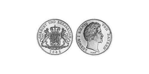 1 Ducat Royaume de Bavière (1806 - 1918) Or Louis Ier de Bavière(1786 – 1868)