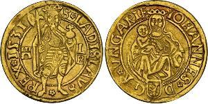 1 Ducat Royaume de Hongrie (1000-1918) Or Jean Ier de Hongrie (1487 - 1540)