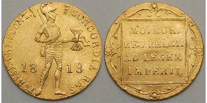 1 Ducat Royaume des Pays-Bas (1815 - ) Or 