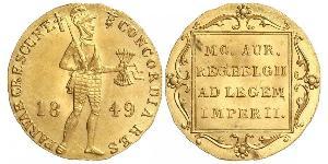 1 Ducat Royaume des Pays-Bas (1815 - ) Or 