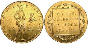 1 Ducat Royaume des Pays-Bas (1815 - ) Or 