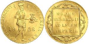 1 Ducat Royaume des Pays-Bas (1815 - ) Or 