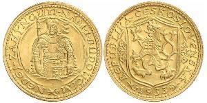 1 Ducat Tchécoslovaquie  (1918-1992) Or 