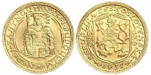 1 Ducat Tchécoslovaquie  (1918-1992) Or 