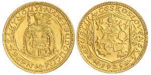 1 Ducat Tchécoslovaquie  (1918-1992) Or 