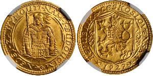 1 Ducat Tchécoslovaquie  (1918-1992) Or 