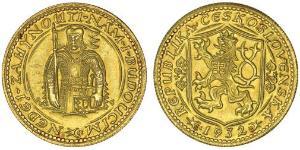 1 Ducat Tchécoslovaquie  (1918-1992) Or 