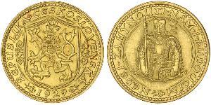 1 Ducat Tchécoslovaquie  (1918-1992) Or 