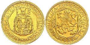 1 Ducat Tchécoslovaquie  (1918-1992) Or 