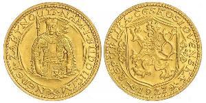 1 Ducat Tchécoslovaquie  (1918-1992) Or 