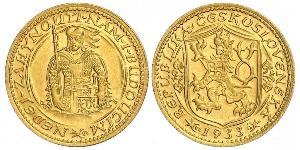 1 Ducat Tchécoslovaquie  (1918-1992) Or 