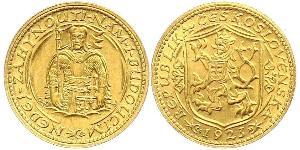 1 Ducat Tchécoslovaquie  (1918-1992) Or 