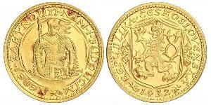 1 Ducat Tchécoslovaquie  (1918-1992) Or 