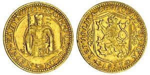1 Ducat Tchécoslovaquie  (1918-1992) Or 