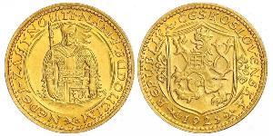 1 Ducat Tchécoslovaquie  (1918-1992) Or 