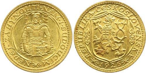 1 Ducat Tchécoslovaquie  (1918-1992) Or 