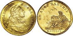 1 Ducat Électorat de Bavière (1623 - 1806) Or Maximilien III Joseph de Bavière(1727 – 1777)