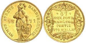 1 Ducat Amburgo Oro 