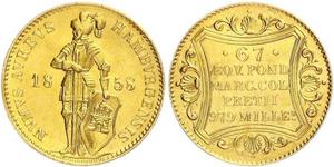 1 Ducat Amburgo Oro 