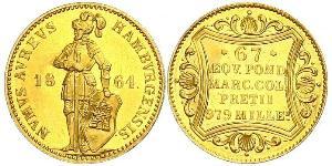 1 Ducat Amburgo Oro 