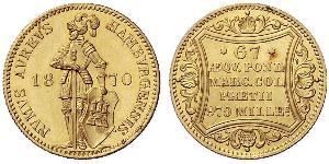 1 Ducat Amburgo Oro 