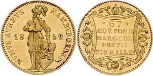 1 Ducat Amburgo Oro 