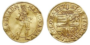 1 Ducat Austria Oro Maximiliano III de Austria (1558 – 1618)
