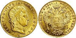 1 Ducat Impero austriaco (1804-1867) Oro Ferdinand I of Austria (1793 - 1875)