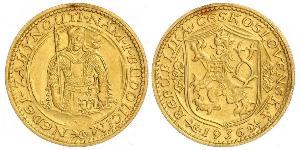 1 Ducat Checoslovaquia  (1918-1992) Oro 
