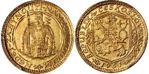 1 Ducat Checoslovaquia  (1918-1992) Oro 