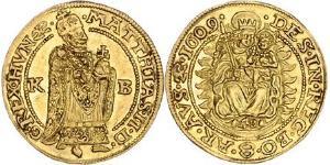 1 Ducat Habsburg Empire (1526-1804) Oro Matthias, Holy Roman Emperor (1557 - 1619)